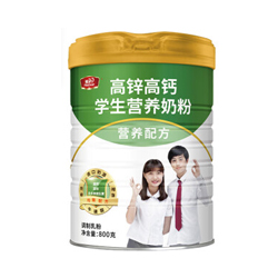 美庐高锌高钙学生营养奶粉