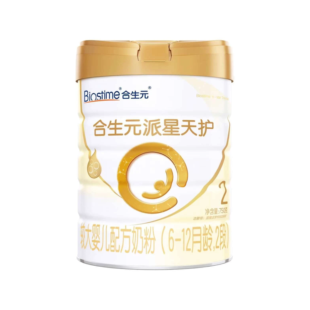 合生元派星天护奶粉2段（新国标750g）