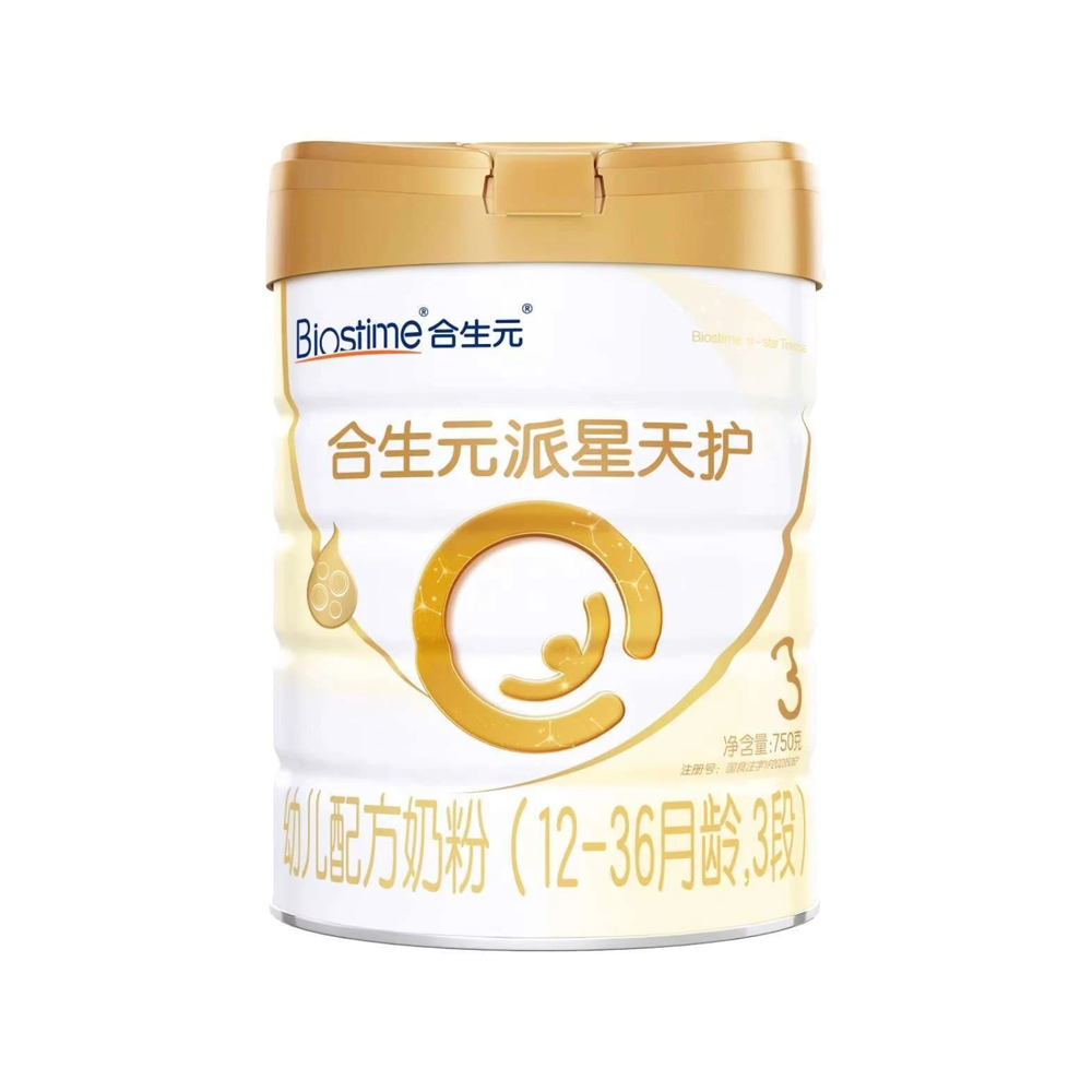 合生元派星天护奶粉3段（新国标750g）