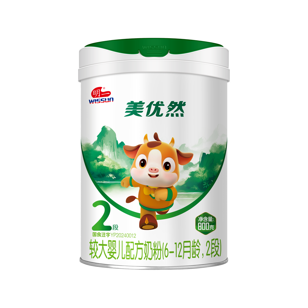 明一美优然奶粉2段（新国标）