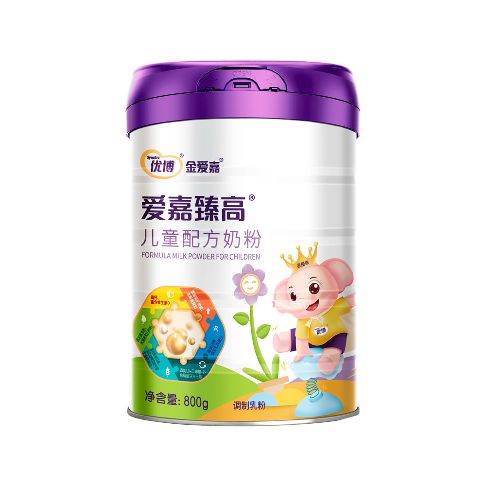 优博金爱嘉爱嘉臻高儿童配方奶粉 优博金爱嘉爱嘉臻高儿童配方奶粉