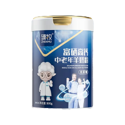 臻牧富硒高钙中老年羊奶粉