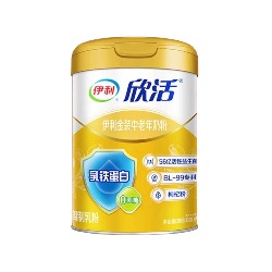 伊利欣活金装中老年奶粉