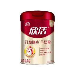 伊利欣活纾糖膳底羊奶粉
